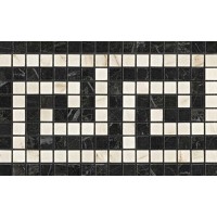 ADRJ Marvel Noir/Cremo Greca Mosaico 18.5x30