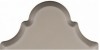 ADST8010 ARABESCO BISELADO REMATE SILVER SANDS 7.5Х15