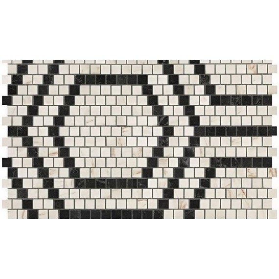 Мозаика ADVB Marvel Mosaico Honeycomb Warm Lappato 30x49