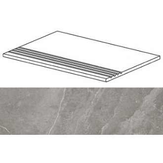 ADW9 Marvel Grey Fleury Gradino 30x60