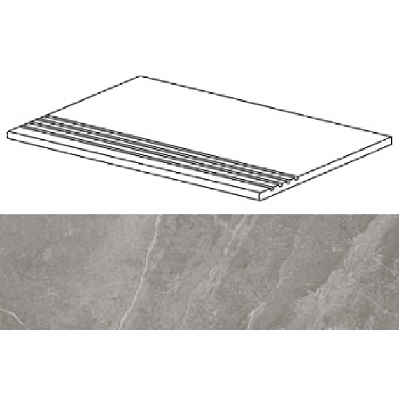 Ступени ADW9 Marvel Grey Fleury Gradino 30x60