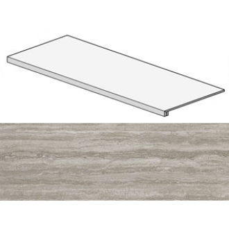 ADXE Marvel Travertino Silver Scalino 33x90