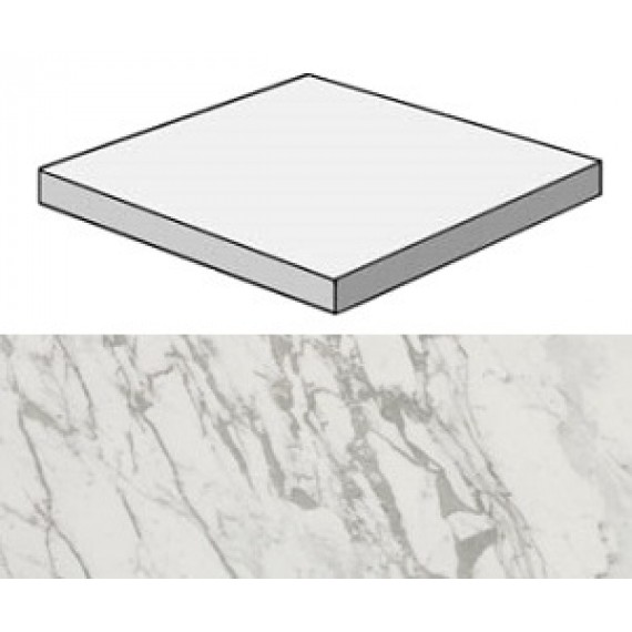 Ступени ADXQ Marvel Statuario Select Scalino Angolare 33x33