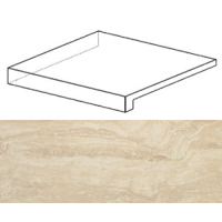 ADXV Marvel Travertino Alabastrino Scalino Angolare SX 33x33