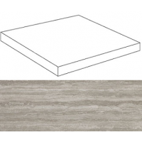 ADXW Marvel Travertino Silver Scalino Angolare DX 33x33