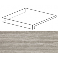 ADXX Marvel Travertino Silver Scalino Angolare SX 33x33