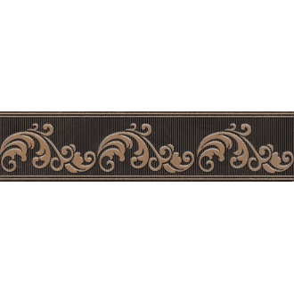 AD/B399/SG929720R Бордюр Версаль коричневый обрезной 30x7x0,9