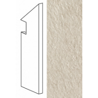 AEAL Trust Ivory Battiscopa Sag.Dx 7.5x30