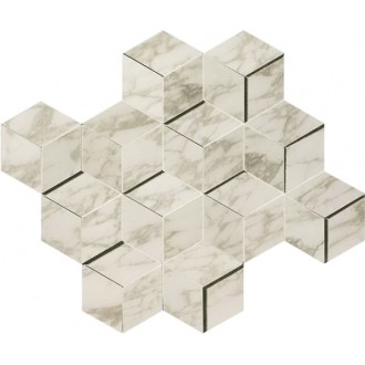 AEPH Marvel Royal Calacatta Mosaico 3D 30.5x26.4 