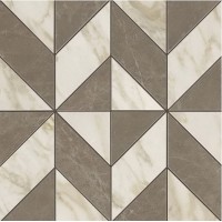 AEPU Marvel Gris-Calacatta Mosaico Cubes Lappato 36.5x36.5 