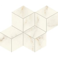 AF8L Marvel Calacatta Apuano Mosaico Esagono Silk 30x35