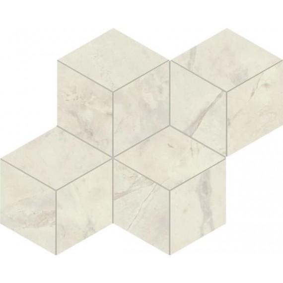 Керамогранит AF8N Marvel Calacatta Perla Mosaico Esagono Silk 30x35