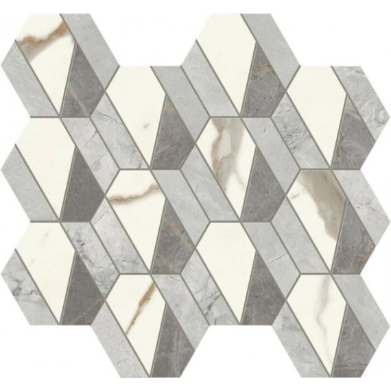Керамогранит AF8Q Marvel Mosaico Hive Hex Lappato 37,2x32,2