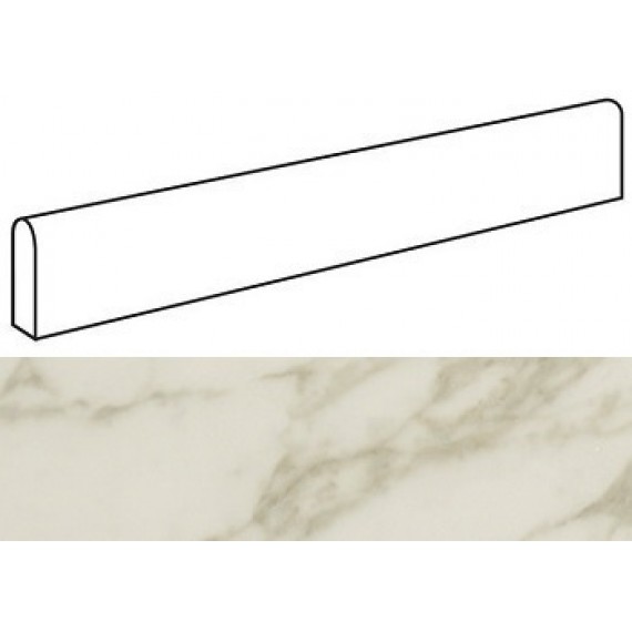 Керамогранит AFA7 Marvel Royal Calacatta Battiscopa Matt 7.2x60