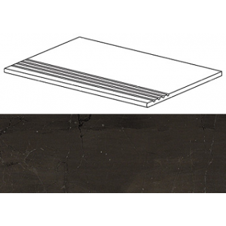 AFB6 Marvel Absolute Brown Gradino 30x60