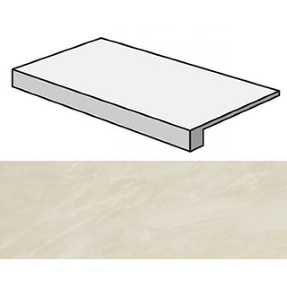 Ступени AFCI Marvel Imperial White Scalino Lappato 33x60