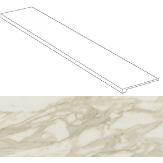 Ступени AFCR Marvel Royal Calacatta Scalino Lap. 33x150