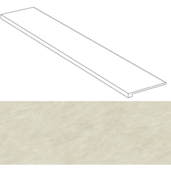 Ступени AFCS Marvel Imperial White Scalino Lap. 33x150