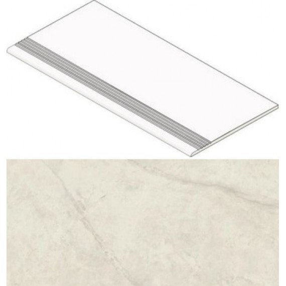 Ступени AGHO Marvel Calacatta Perla Gradino 120 Matt 30x120