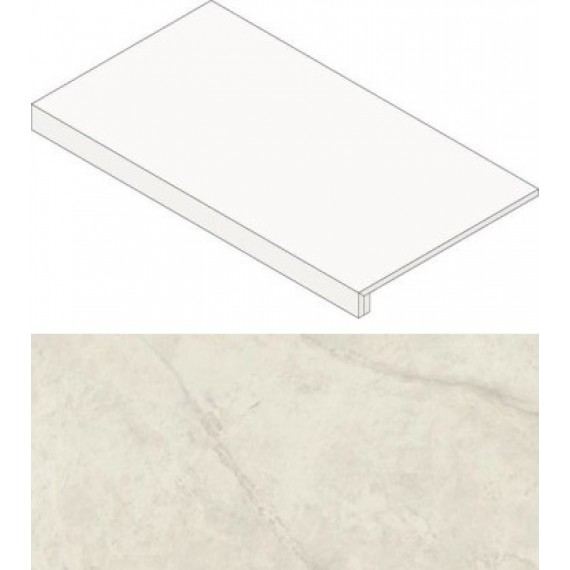 Ступени AGHZ Marvel Calacatta Perla Scalino 60 Lappato 33x60