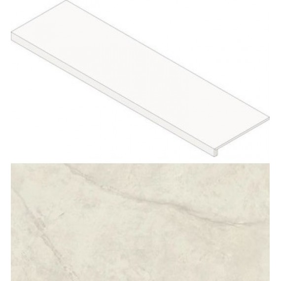 Ступени AGIQ Marvel Calacatta Perla Scalino 150 Lappato 37,5x150