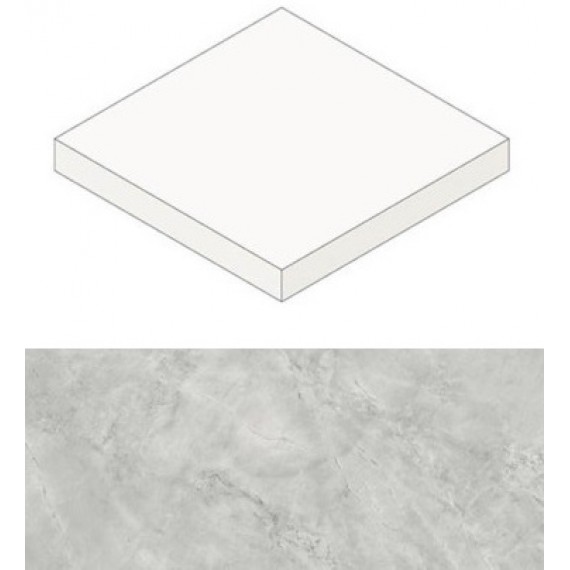 Ступени AGJB Marvel Grey Cloud Scalino Angolare 33 Lappato 33x33