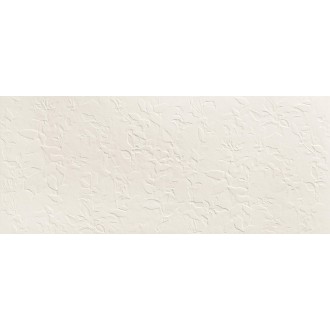 AHQW 3D Wall Plaster Jasmine White 50x120