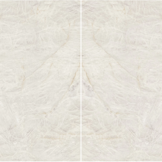 Керамогранит AJKV Керамогранит Crystal White Bookmatch Lappato 160x320