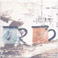 ALD/A25/17000 Плитка Виченца Чашки 15х15