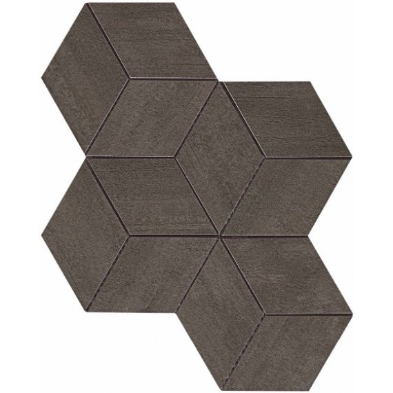 Мозаика AM2O Mark Tobacco Mosaico Esagono 30x35 
