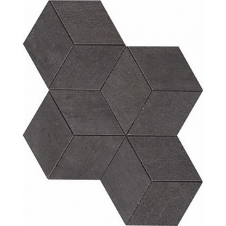 AM2P Mark Graphite Mosaico Esagono 30x35 
