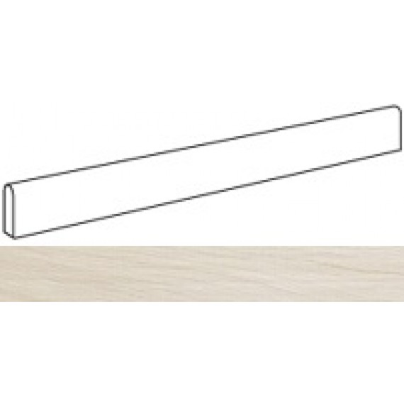 Керамогранит AM75 Etic Rovere Bianco Battiscopa 7.2x90