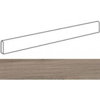 AM79 Etic Rovere Grigio Battiscopa 7.2x90