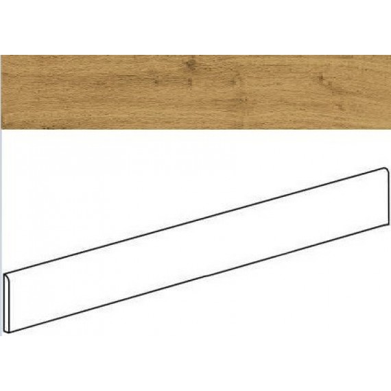 Керамогранит AMAE Heartwood Malt Battiscopa 120 7,2x120