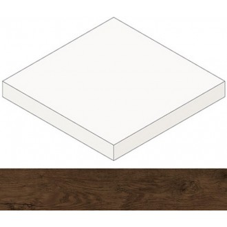 AMAV Heartwood Moka Scalino Angolare 33 SX 33x33