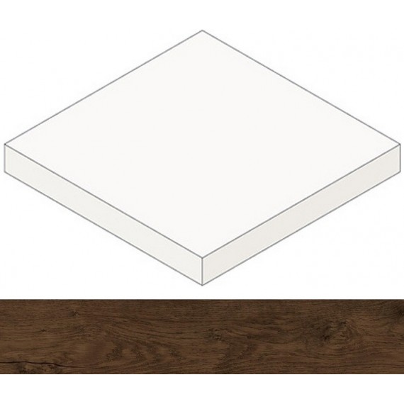 Ступени AMAV Heartwood Moka Scalino Angolare 33 SX 33x33