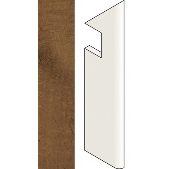 Ступени AMAX Heartwood Brandy Battiscopa Sag.DX 7,2x30