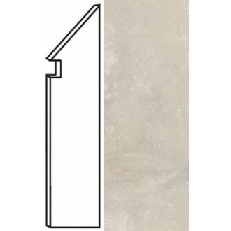 AMIZ Boost White Battiscopa Sag.DX 7.2x30