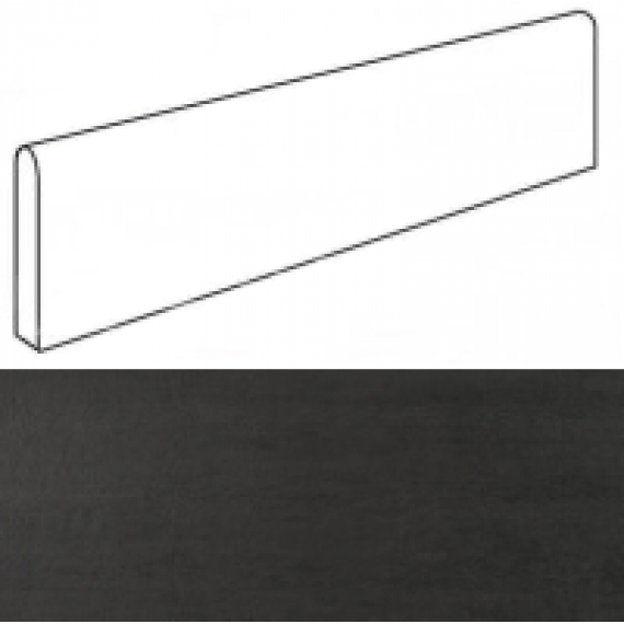 Керамогранит AMPX MEK Dark Battiscopa Digitale 4.6x60