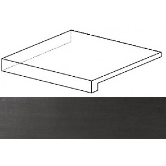 Ступени AMQO MEK Dark Scalino Angolare Sx 33x33