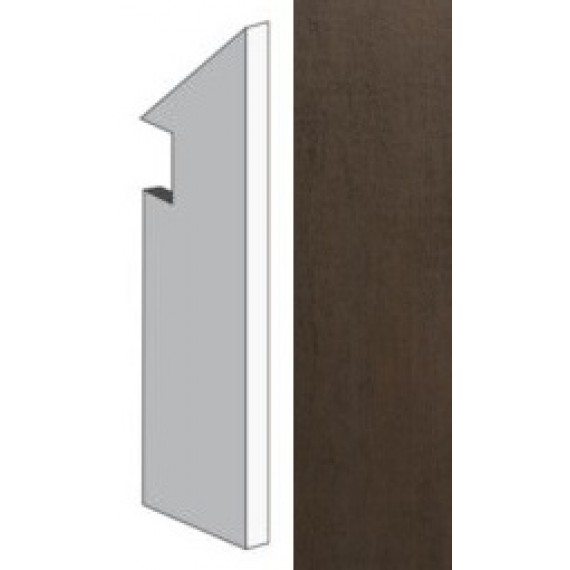 Керамогранит AMQR MEK Bronze Battiscopa Sag. Scala Dx 7.2x30