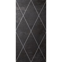 AM RHOMB 07-05 RHOMBUS PLATINO - NERO 50x100
