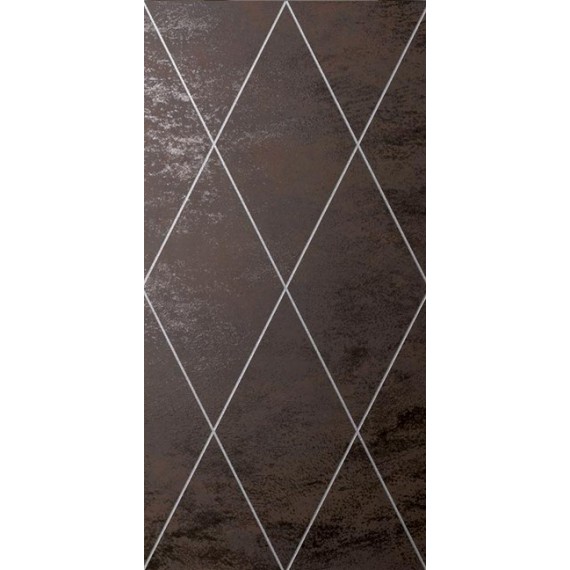 Керамическая плитка AM RHOMB 07-16 RHOMBUS PLATINO - MORO 50x100