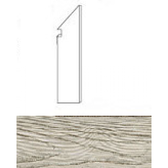 Керамогранит AN29 Nash White Wood Battiscopa Sag.DX 7,2x30