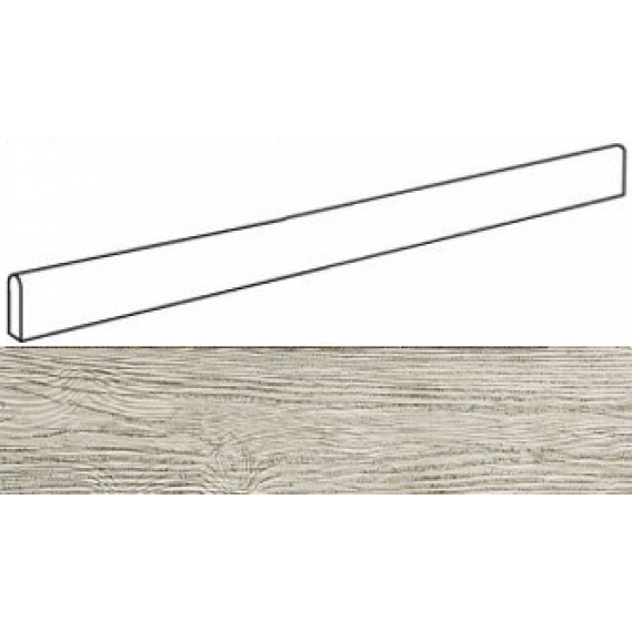 Керамогранит AN3O Nash White Wood Battiscopa 120 7,2x120