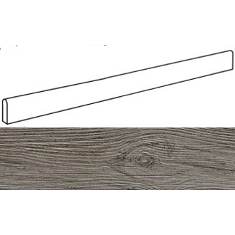 AN3Q Nash Gray Wood Battiscopa 120 7,2x120