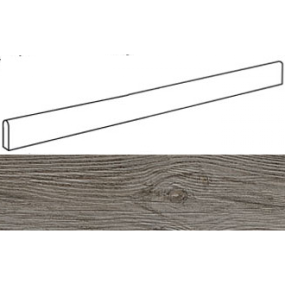 Керамогранит AN3Q Nash Gray Wood Battiscopa 120 7,2x120