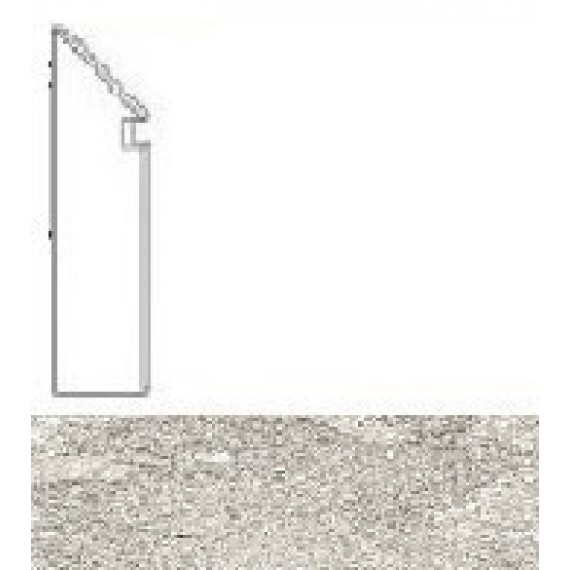 Керамогранит AN4H Klif White Battiscopa Sag.Dx. 7,2x30