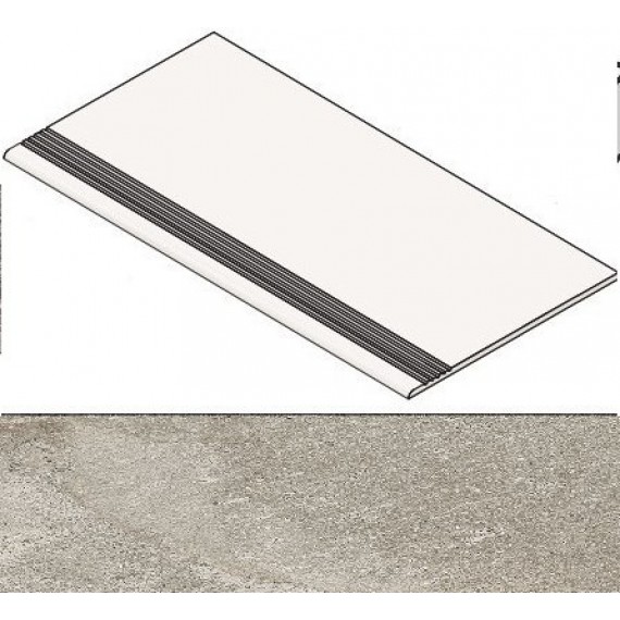 Ступени AN4Q Klif Silver Gradino 37,5x75