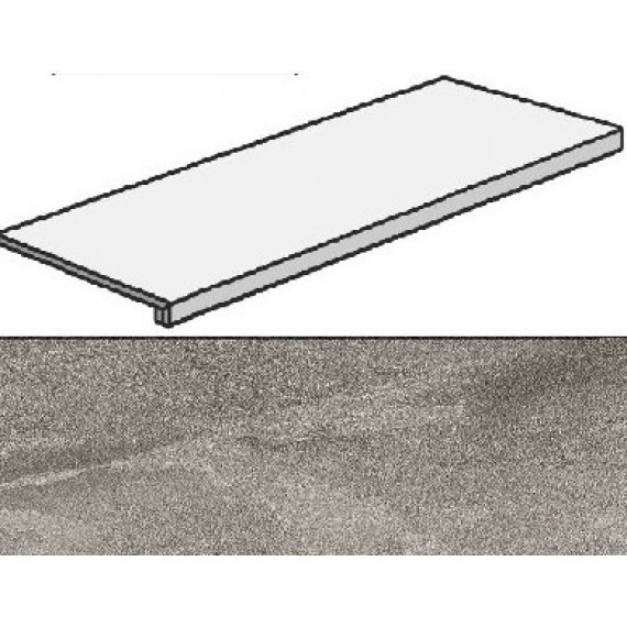 Ступени AN4Z Klif Grey Scalino 75 37,5x75
